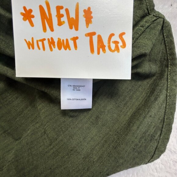 Outdoor Life Mens Green Long Sleeve Button-Up Shirt XL Cotton Lightweight NWOT - Picture 4 of 8